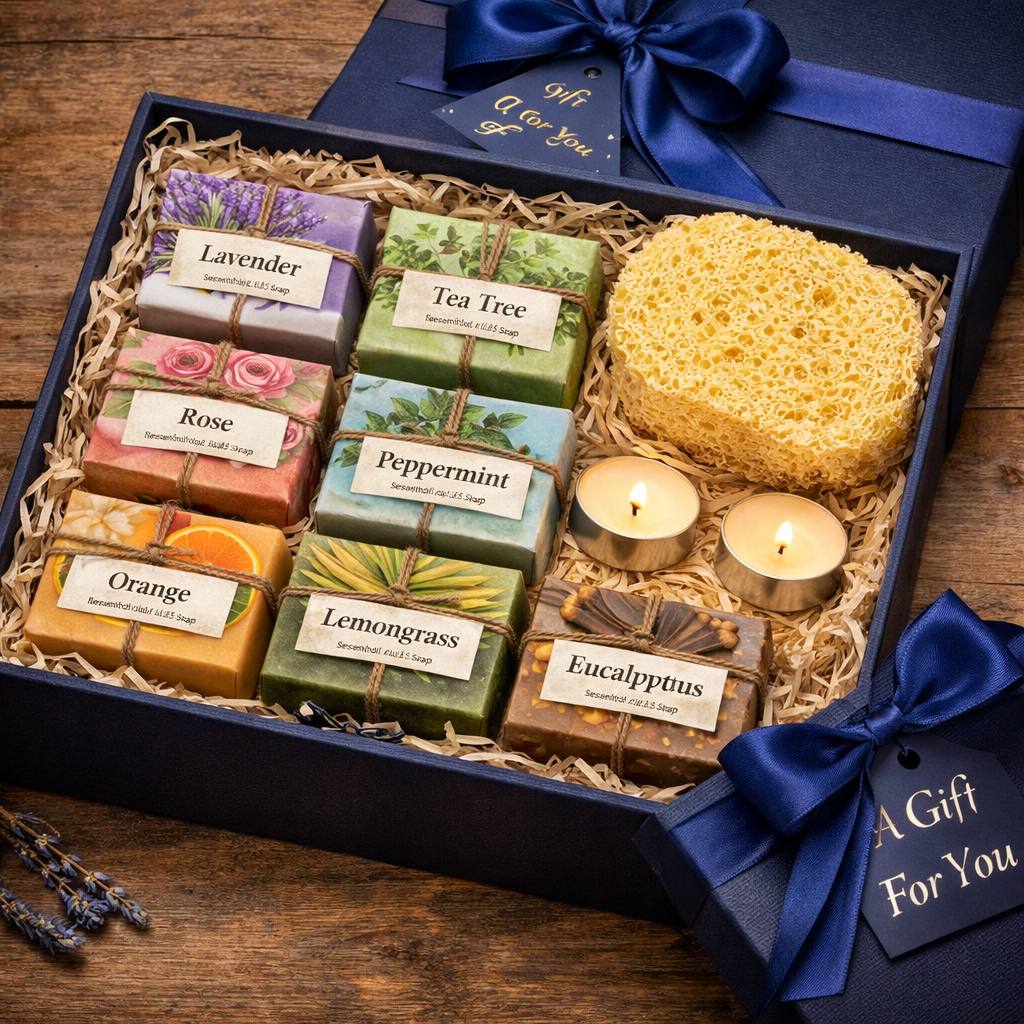 Luxury Senses Soap & Spa Set